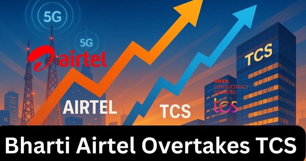 Bharti Airtel overtakes TCS