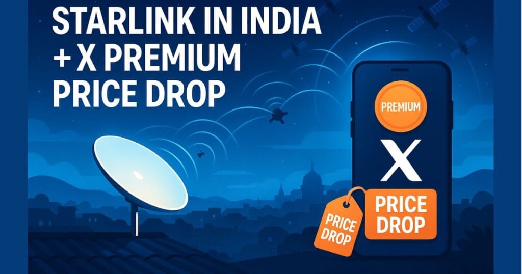 Starlink Launch in India & X Premium Plans Get Cheaper