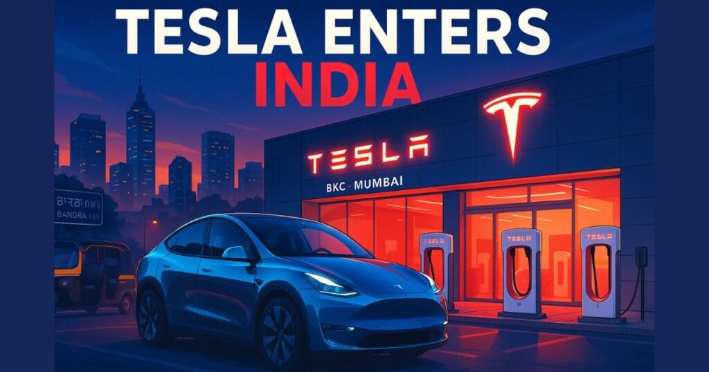 Tesla's grand entry in India