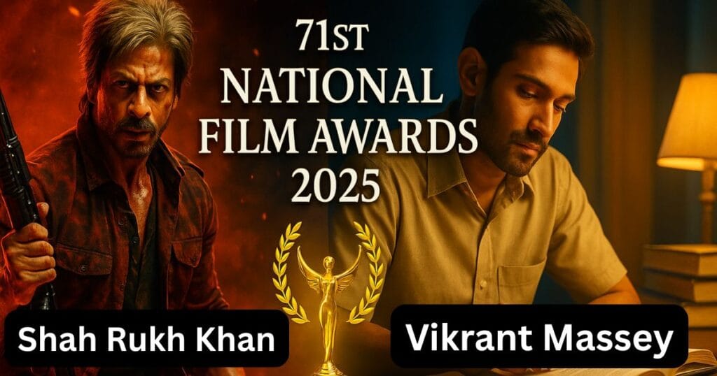 71st National Film Awards 2025: Shah Rukh Khan and Vikrant Massey