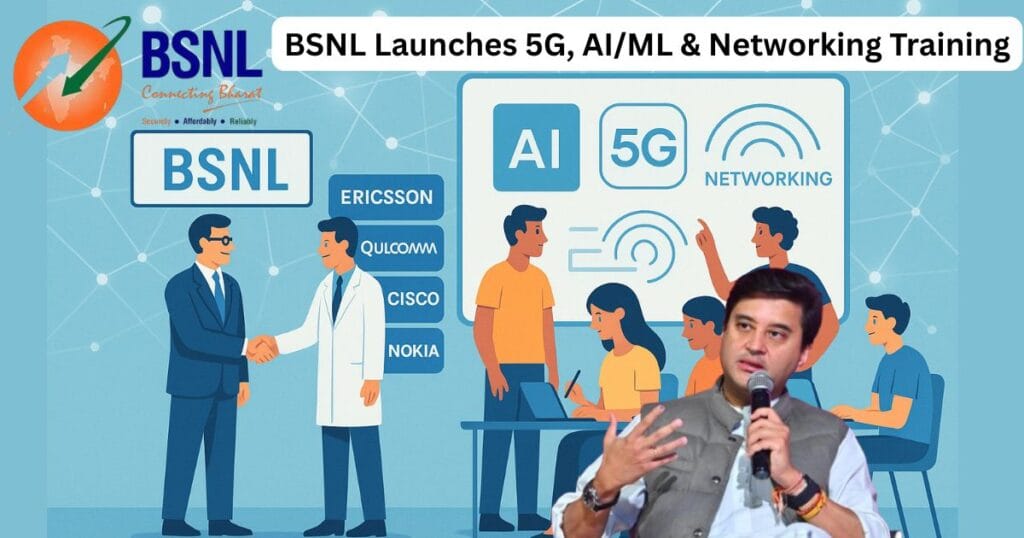 BSNL Launches 5G, AI/ML & Networking Training