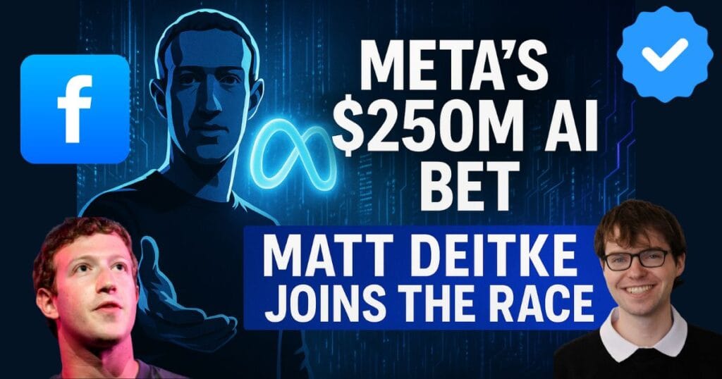 Meta’s AI Dream and Matt Deitke