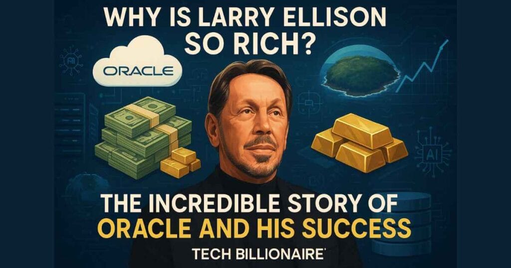 Why is Larry Ellison so rich?